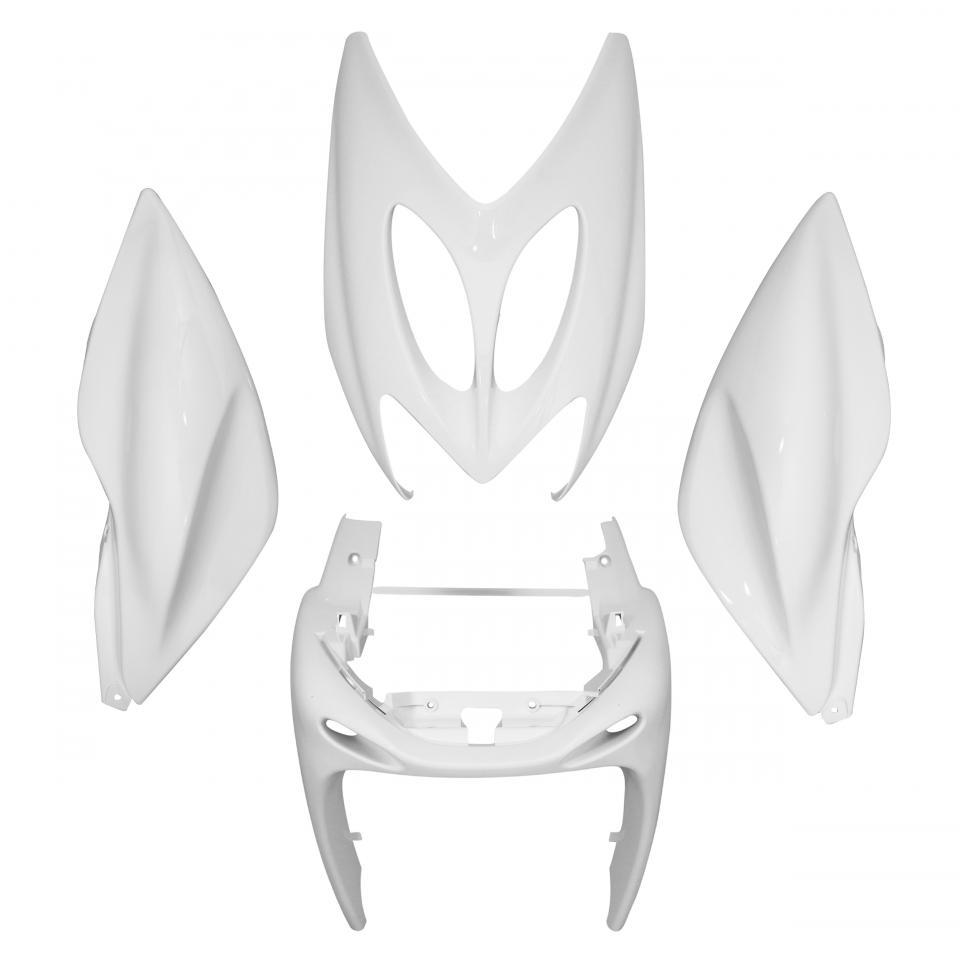 Kit carénage blanc brillant pour scooter Yamaha 50 Aerox 1997 à 2020 neuf