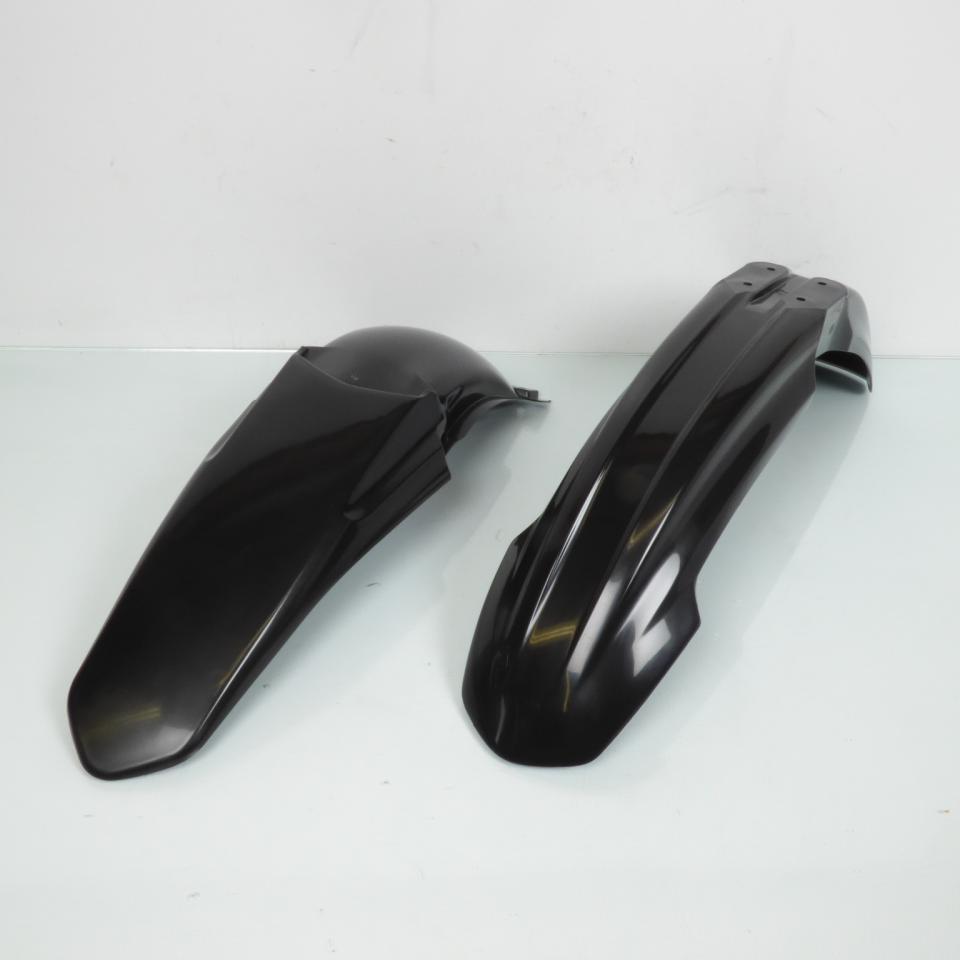 Kit carénage Polisport plastique noir pour moto Yamaha 125 YZ 2006 à 2014 neuf