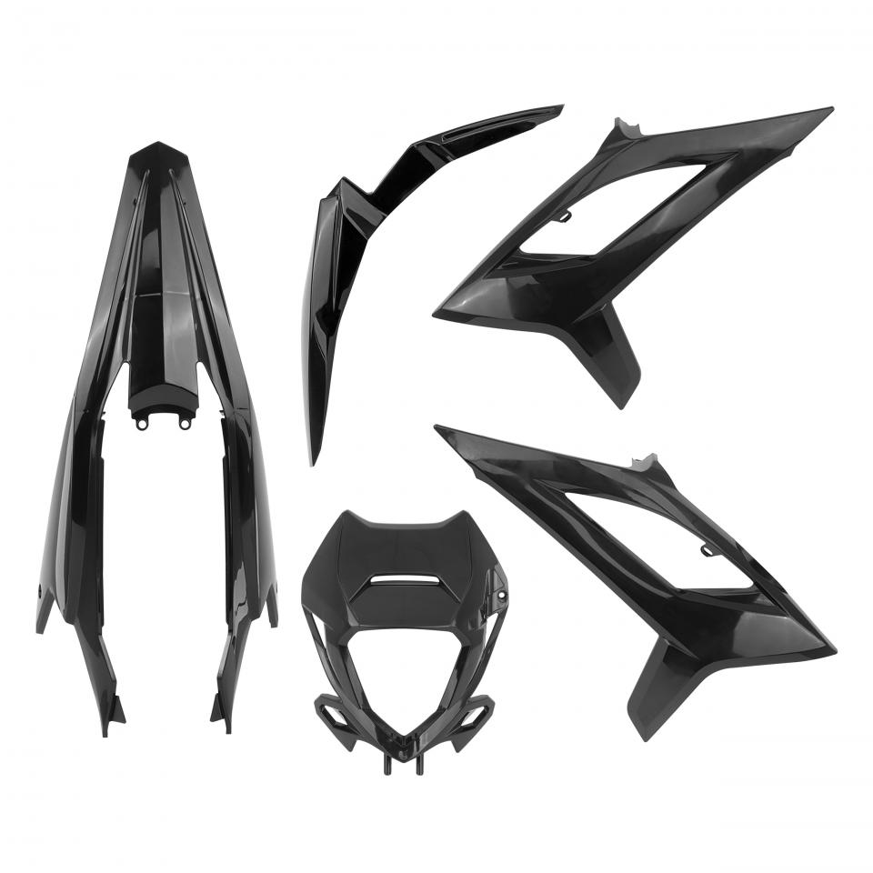 Kit carénage 5 pièces noir P2R pour moto Beta 50 RR Après 2021 Neuf