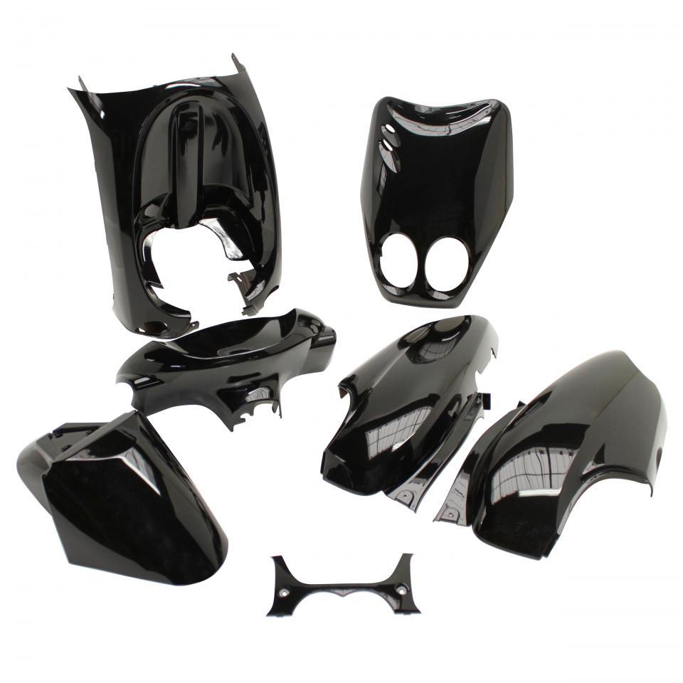 Kit carénage P2R pour scooter MBK 50 Ovetto 1996 à 2006 Noir brillant Neuf