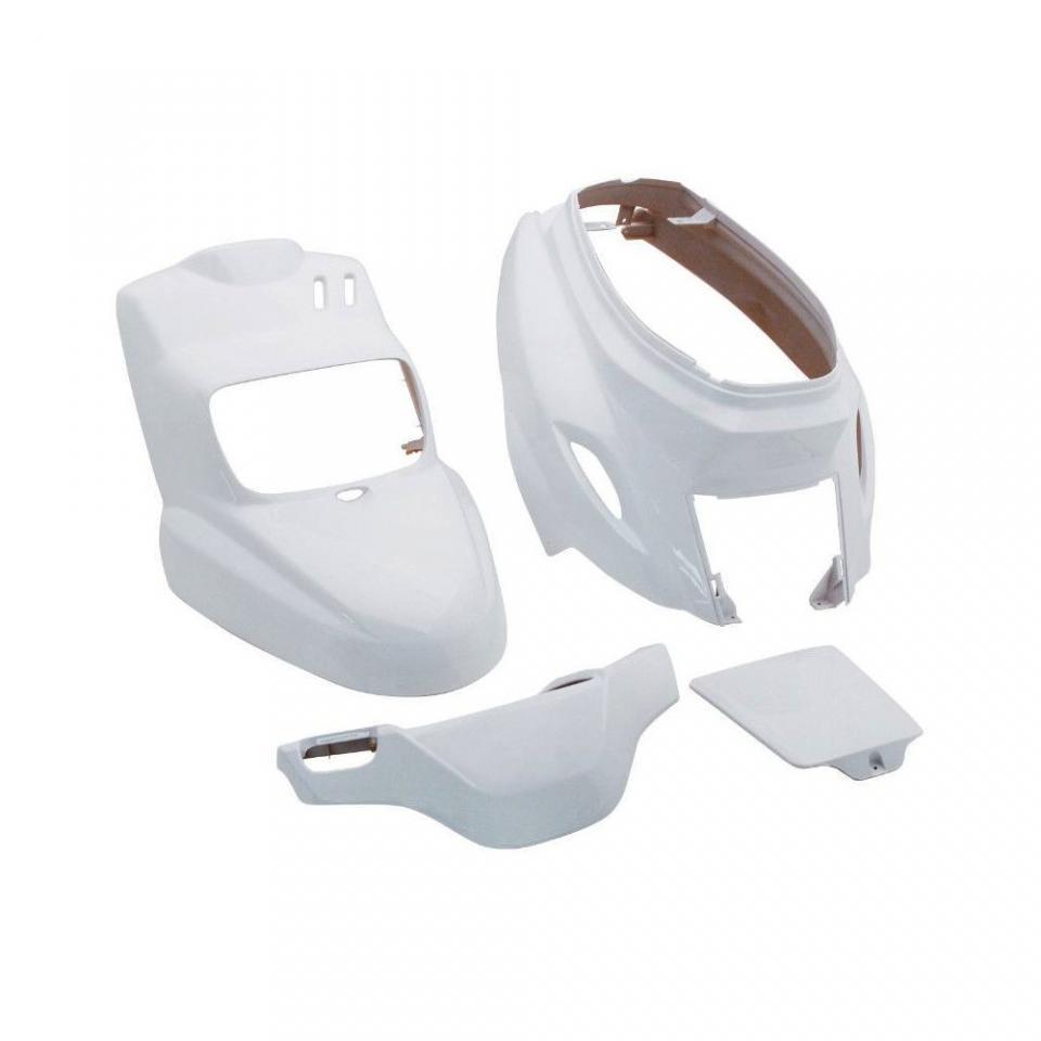 Kit carénage P2R pour scooter MBK 50 Spirit 2004 à 2017 blanc 4 pièces Neuf