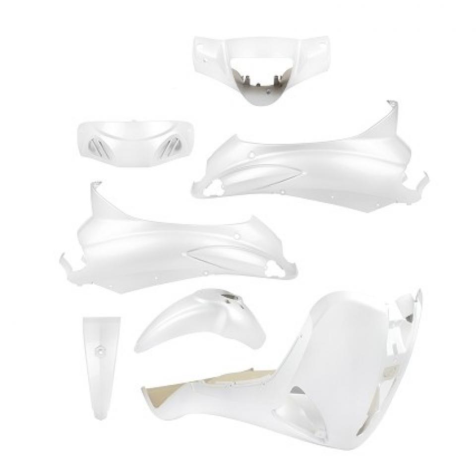 Kit carénage TNT pour Scooter Piaggio 50 Liberty RST 4T Après 2004 Blanc perle Neuf