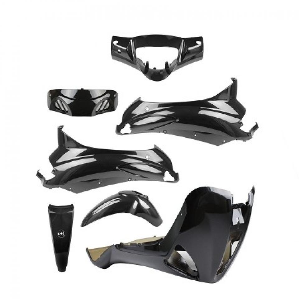 Kit carénage Générique pour scooter Piaggio 125 Liberty 2009-2012 noir Neuf