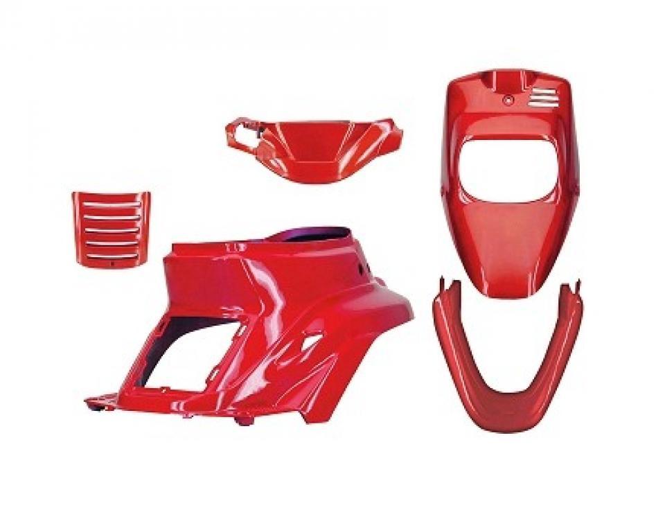 Kit carénage TNT pour Scooter Yamaha 50 BWS 1990 à 2003 rouge Scudéria Neuf