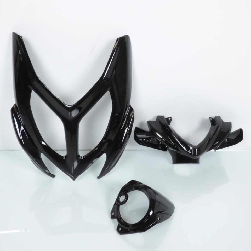 Kit carénage P2R pour Scooter MBK 50 Nitro 2013 à 2020 noir brillant 9 pièces Neuf