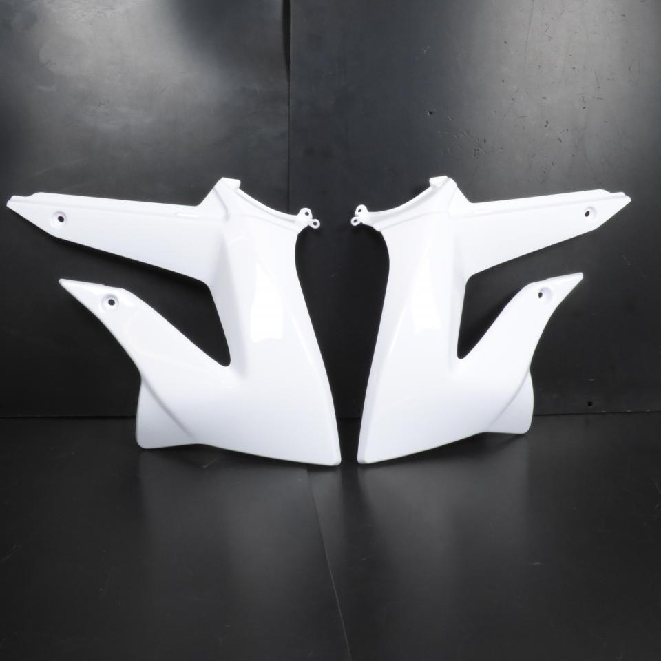 Kit carénage P2R pour Moto Derbi 50 Senda DRD 2011 à 2020 5 pièces blanc brillant Neuf