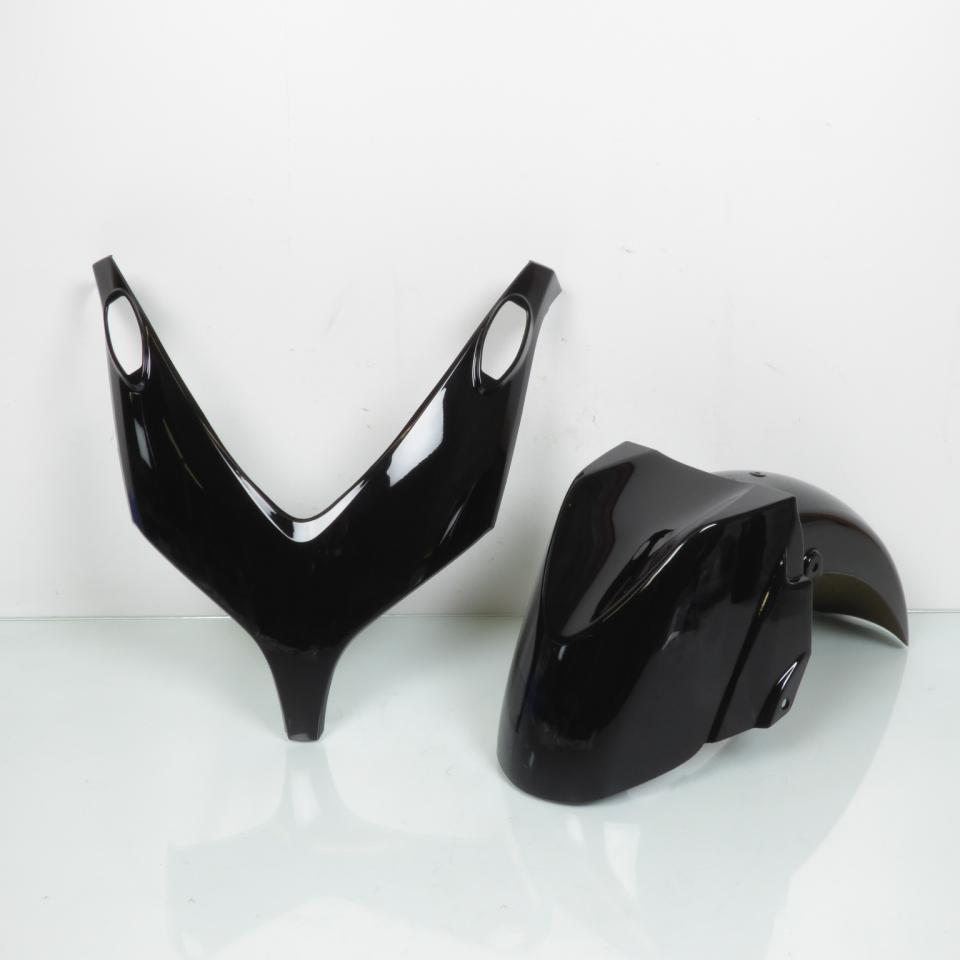 Kit carénage P2R pour Scooter Yamaha 500 Tmax 2001 à 2007 12 pièces noir brillant Neuf