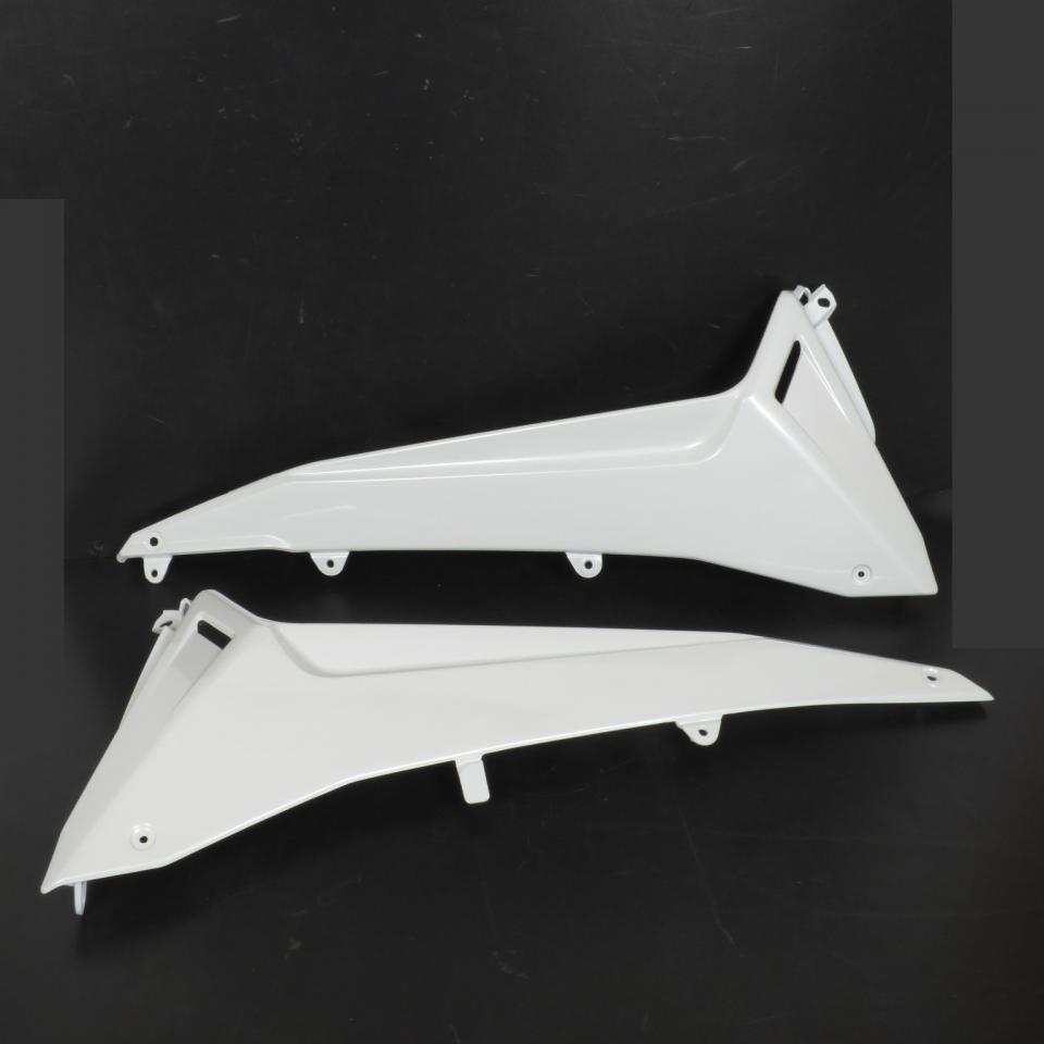 Kit carénage P2R (Motorisé) pour Scooter Yamaha 530 Tmax 2012 à 2014 blanc brillant et noir mat Neuf