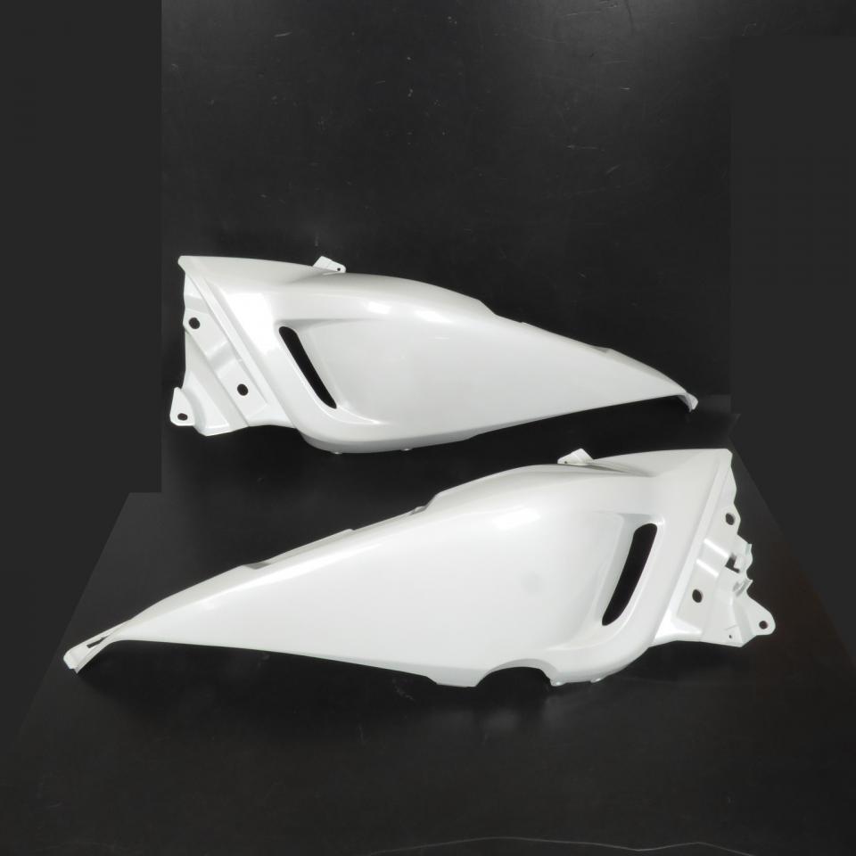 Kit carénage P2R (Motorisé) pour Scooter Yamaha 530 Tmax 2012 à 2014 blanc brillant et noir mat Neuf