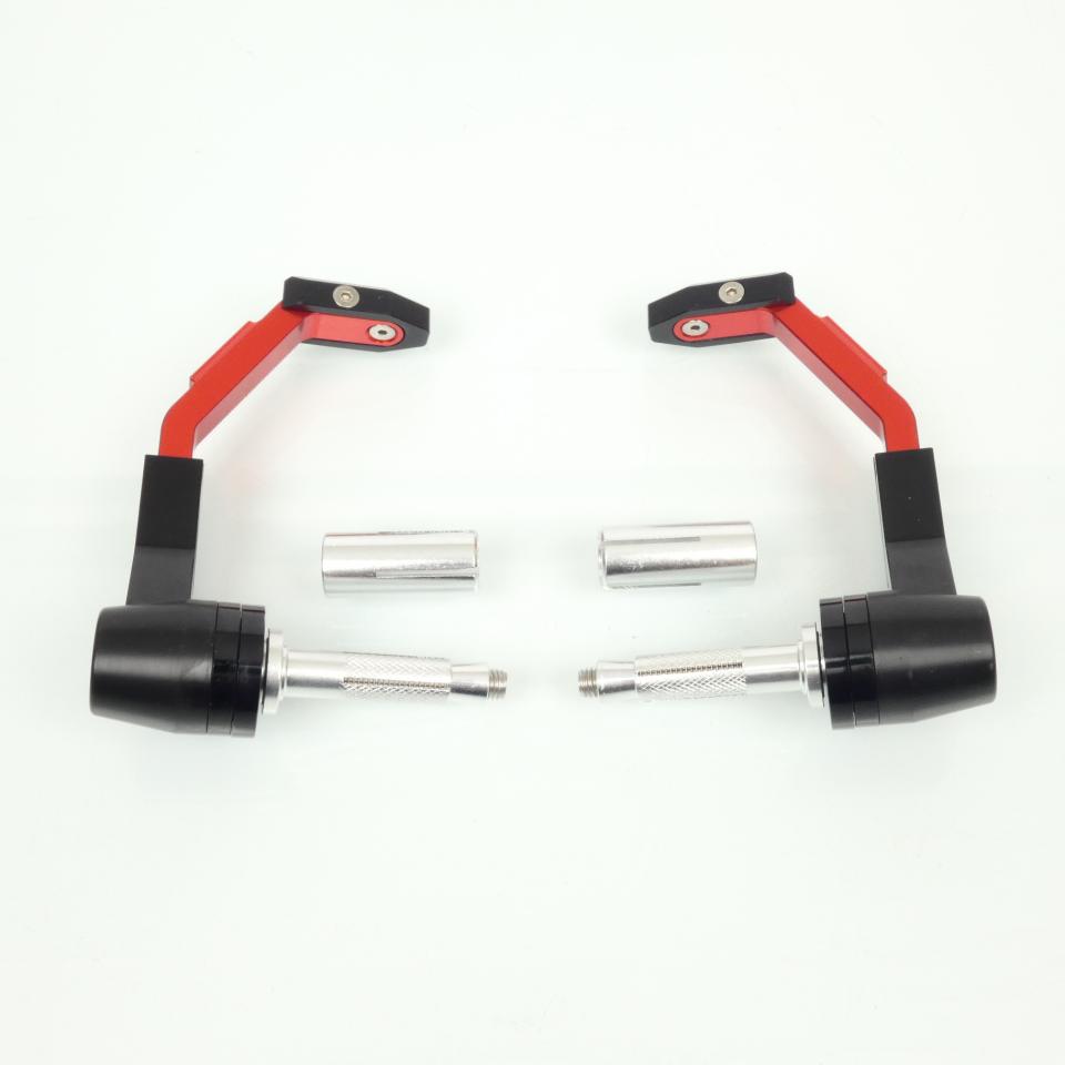 Protège levier protection alu CNC noir orange Ø13 ou 18mm Sifam pour moto Neuf