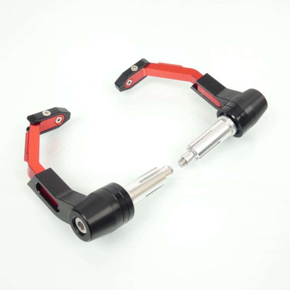 Protège levier protection alu CNC noir orange Ø13 ou 18mm Sifam pour moto Neuf