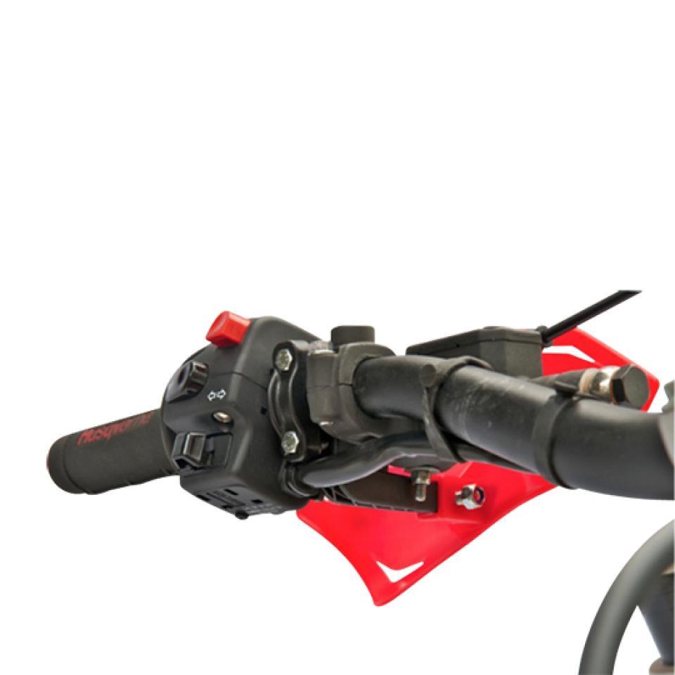 Protège main Polisport Free Flow Lite pour moto cross enduro TT rally rouge Neuf