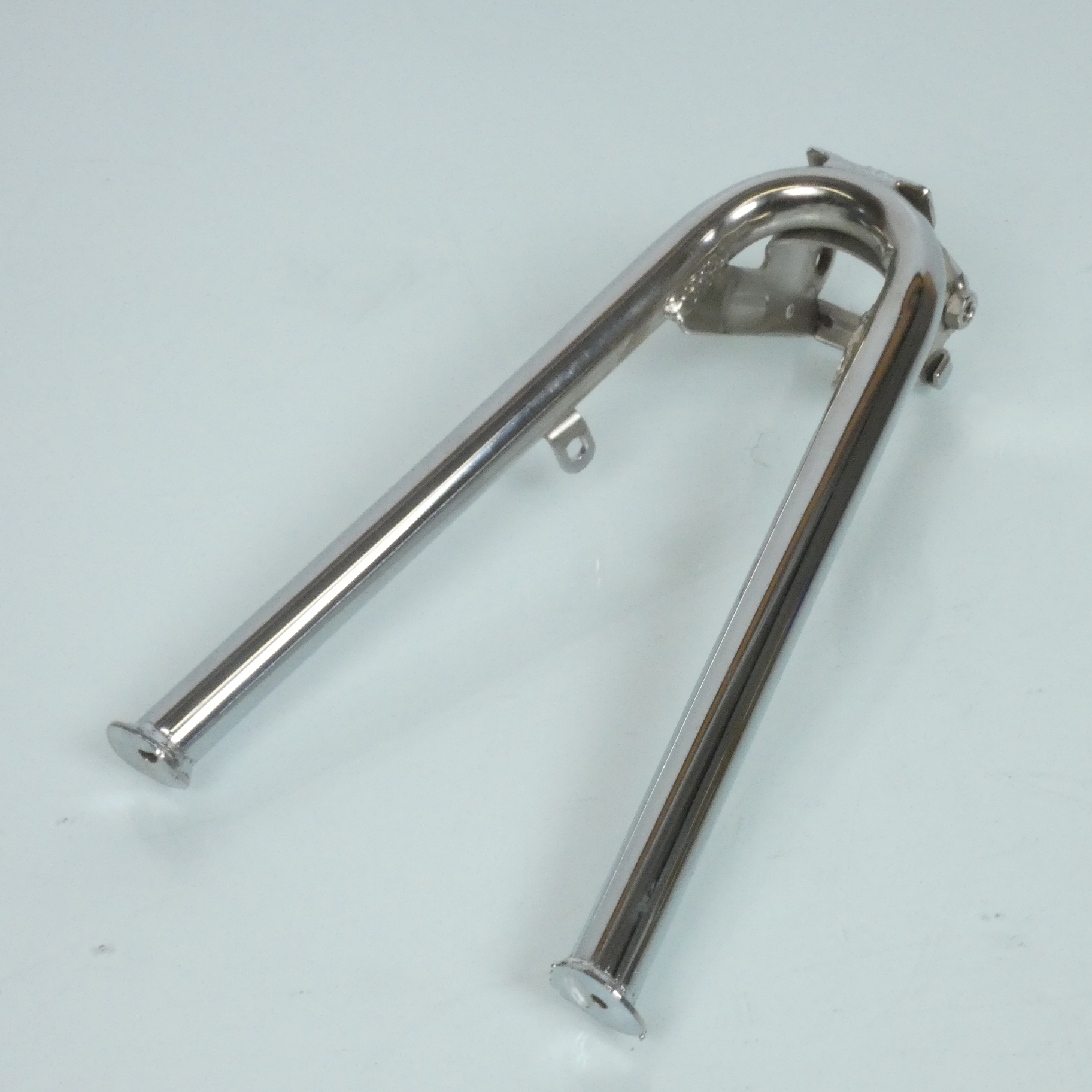 Béquille centrale chromé 28.5cm pour mobylette Peugeot 103 Neuf cyclomoteur mob