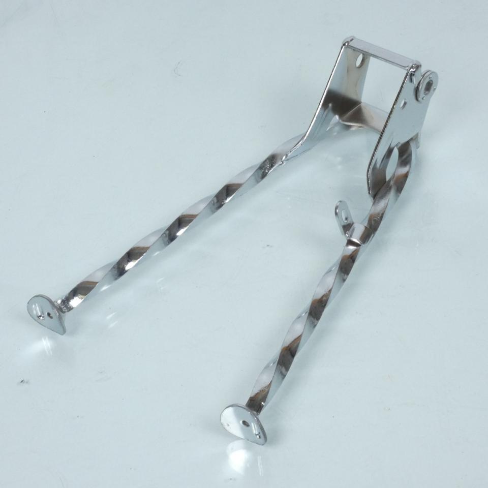Béquille centrale chromée torsadée pour mobylette Peugeot 103 26.5cm Neuf