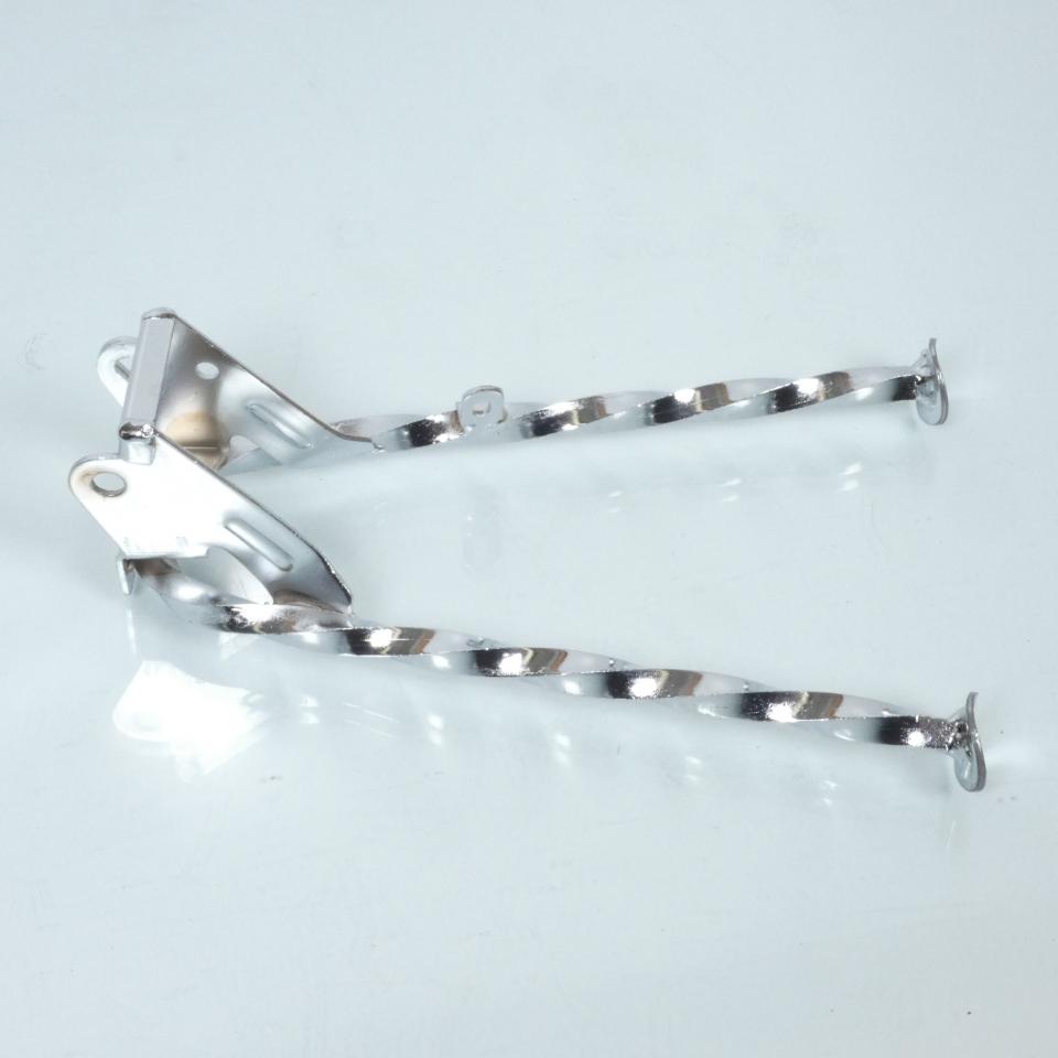 Béquille centrale chromée torsadée pour mobylette Peugeot 103 26.5cm Neuf