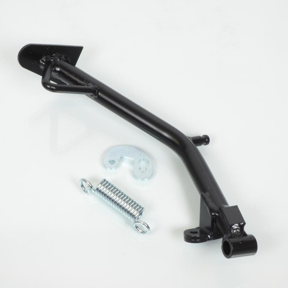 Béquille latérale noire pour moto Peugeot 50 XR6 Neuf 25cm avec ressort