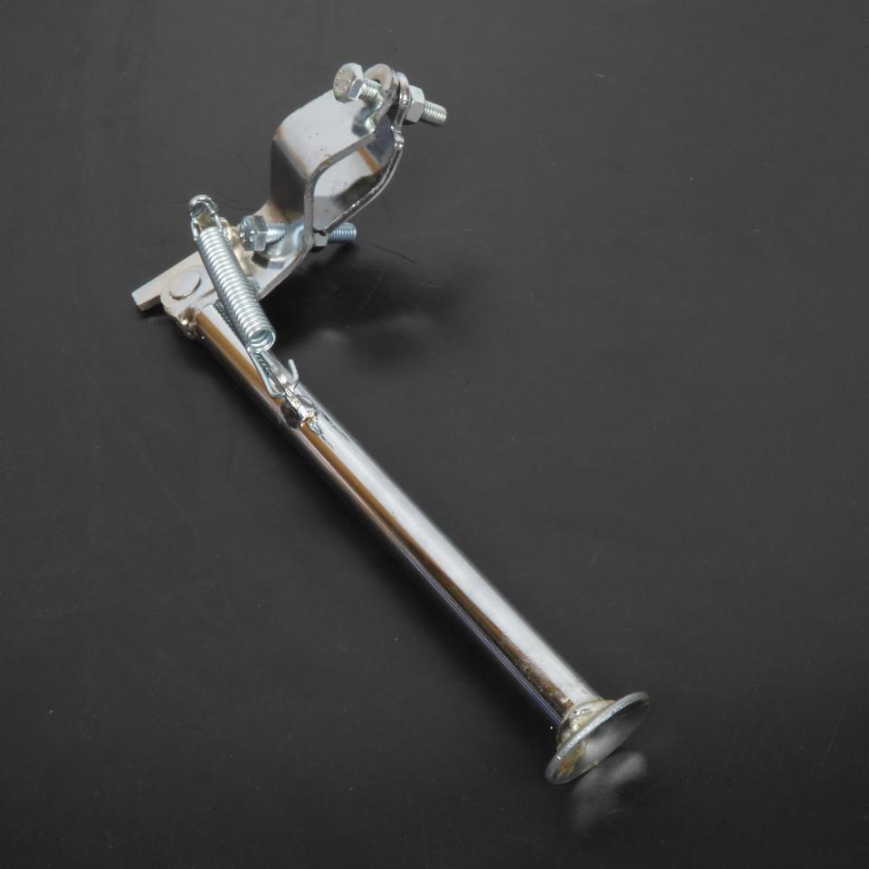 Béquille latérale Replay pour Mobylette Peugeot 50 103 SP 1979 à 2020 lisse chromée 255mm ovale Neuf