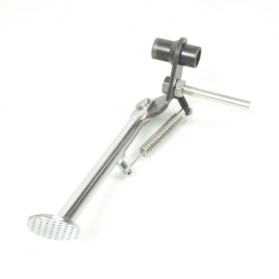 Béquille latérale 190mm chromé noir pour mobylette Piaggio 50 Ciao Neuf