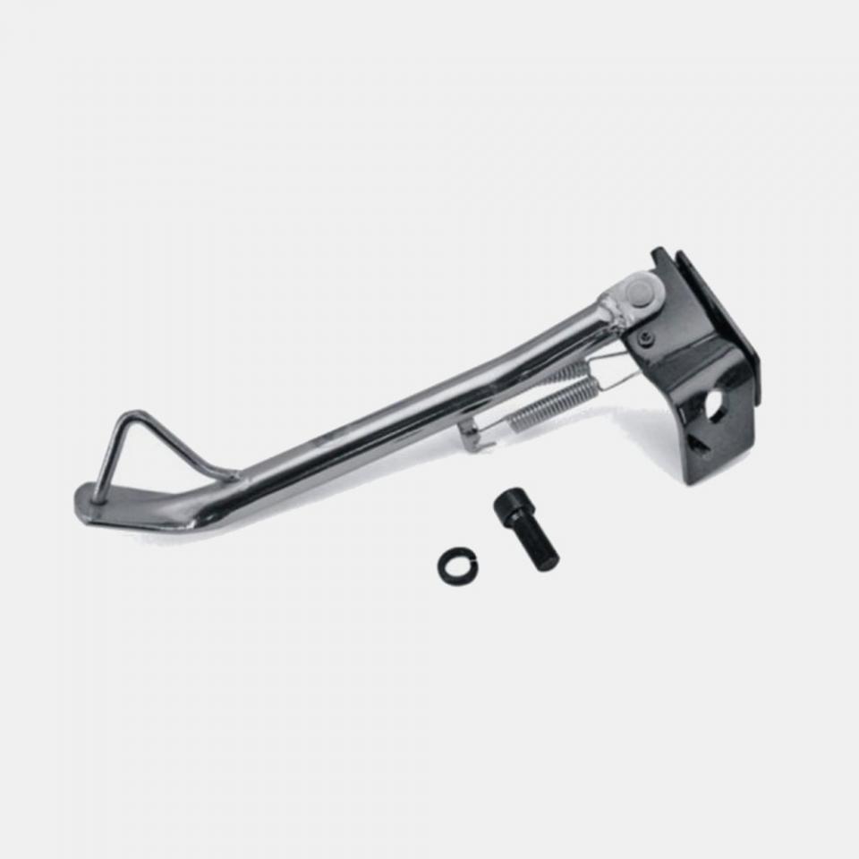 Béquille latérale One pour Scooter Yamaha 50 Slider 24cm chromé double ressort Neuf