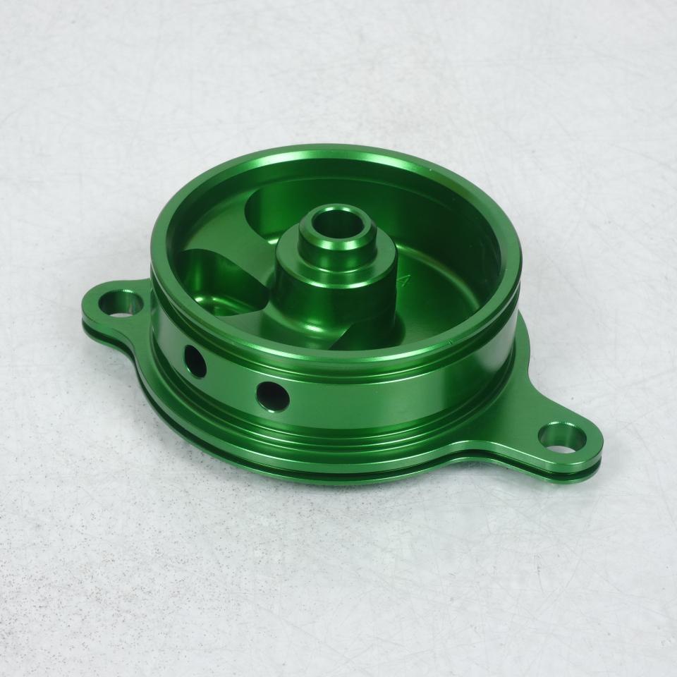 Bouchon filtre à huile Vert 3AS Racing pour moto Kawasaki 450 KLX R 2008 à 2009