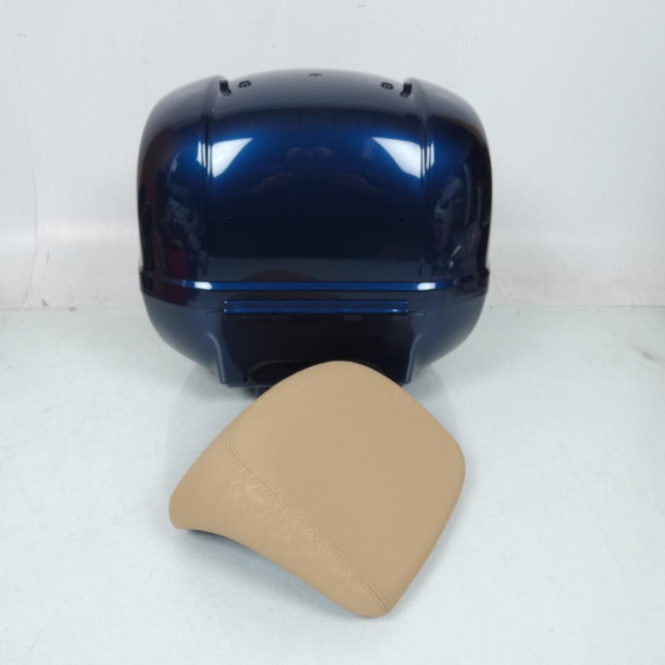 Top case 36l Bleu Dosseret Beige scooter Piaggio 125 VESPA GTV NAVY CM273305