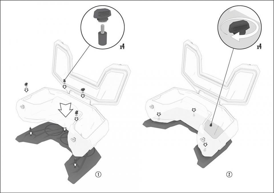 photo piece : Top case->Polaris Sportsman