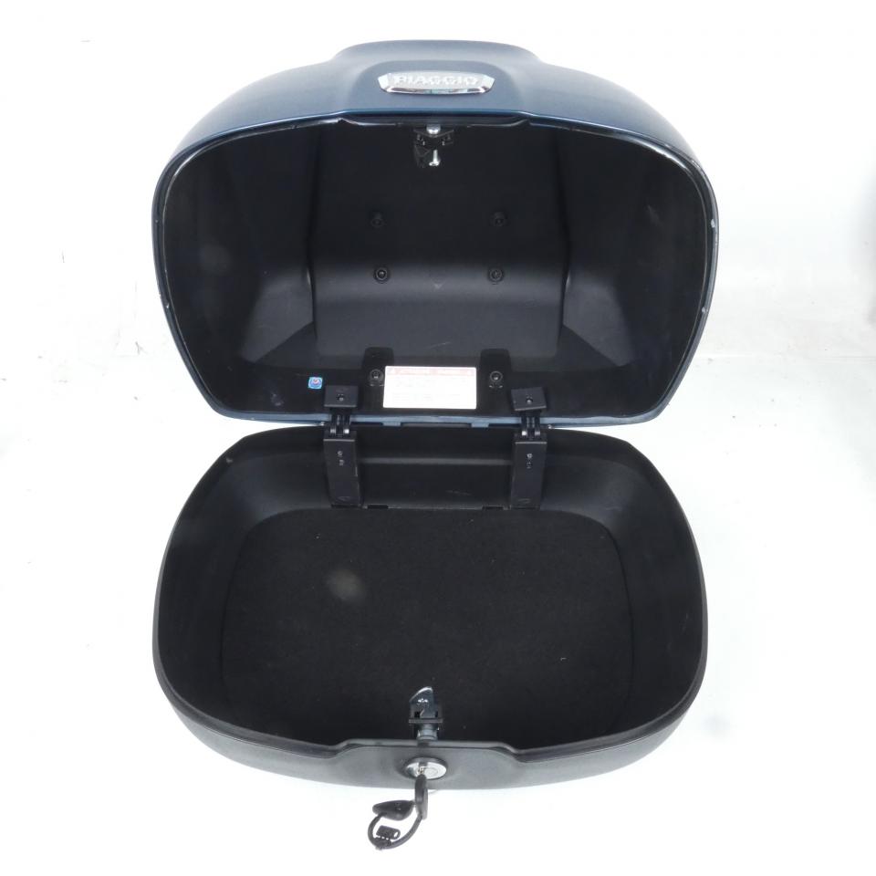 Top case origine pour scooter Piaggio 400 MP3 2022 CM277549 / 37L / Bleu Neuf