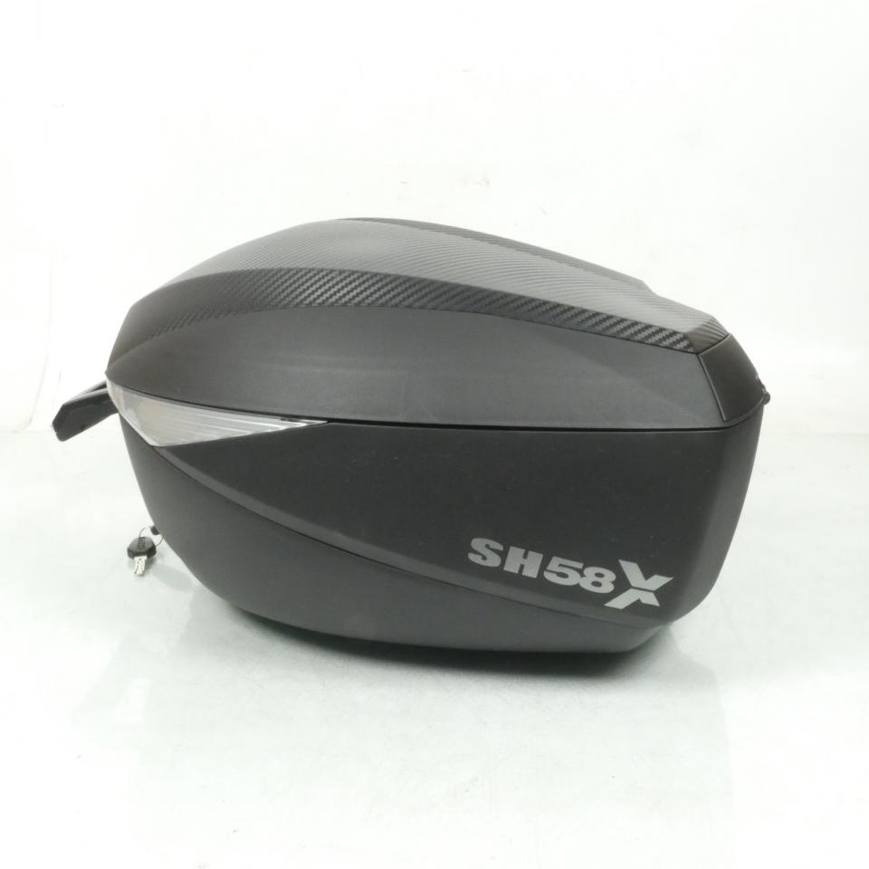 Top case Volume réglable 46L 52L 58L carbone noir Shad SH58X pour moto Scooter
