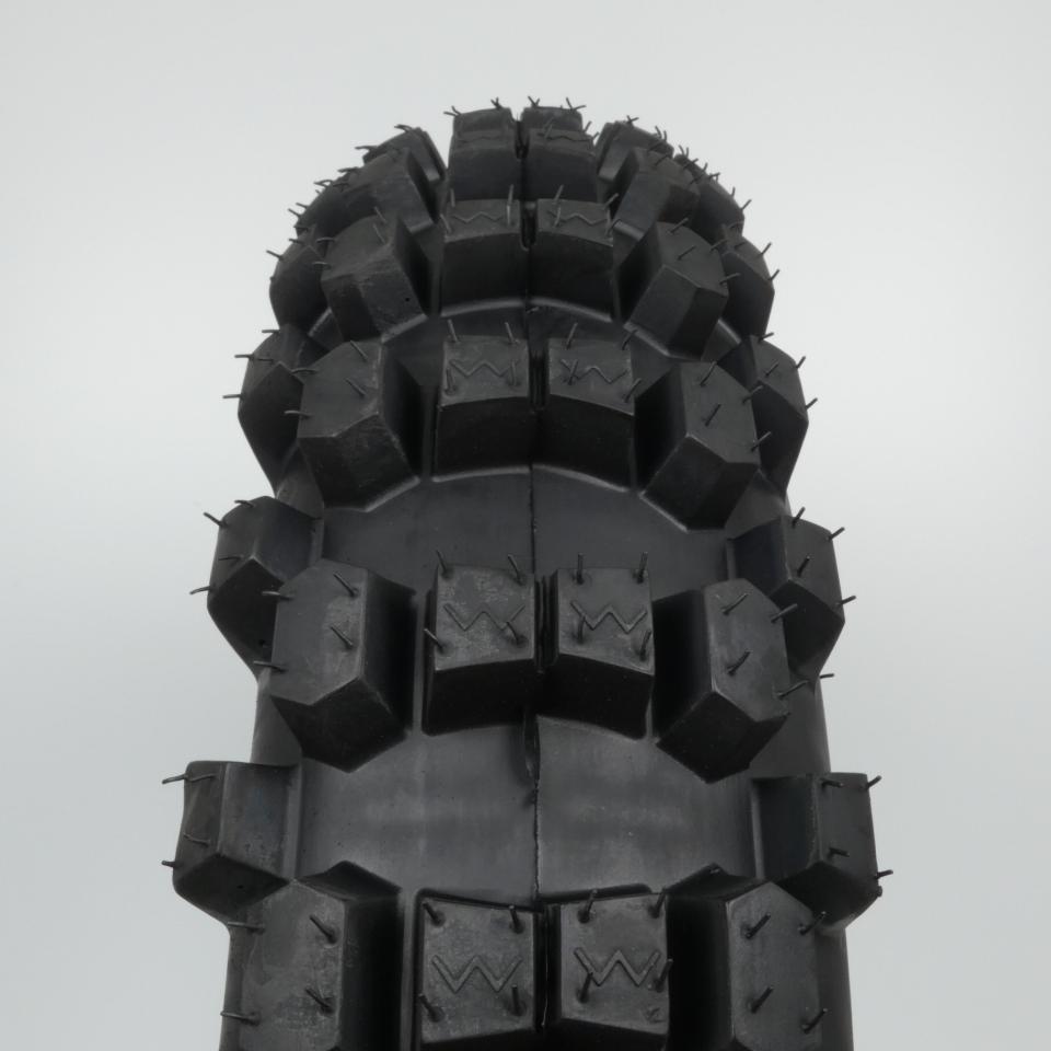 Pneu 100-90-19 Waygom pour Moto TM 125 Mx 2T Cross 2001 à 2018 AR / W598 Mixt Soft 63L Neuf