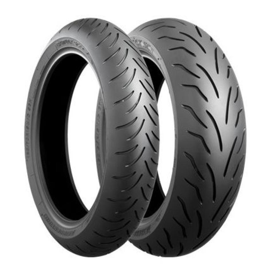 Pneu 130-70-13 Bridgestone pour Scooter Yamaha 125 MW Tricity 3 Roues Euro4 2017 à 2021 AR Neuf