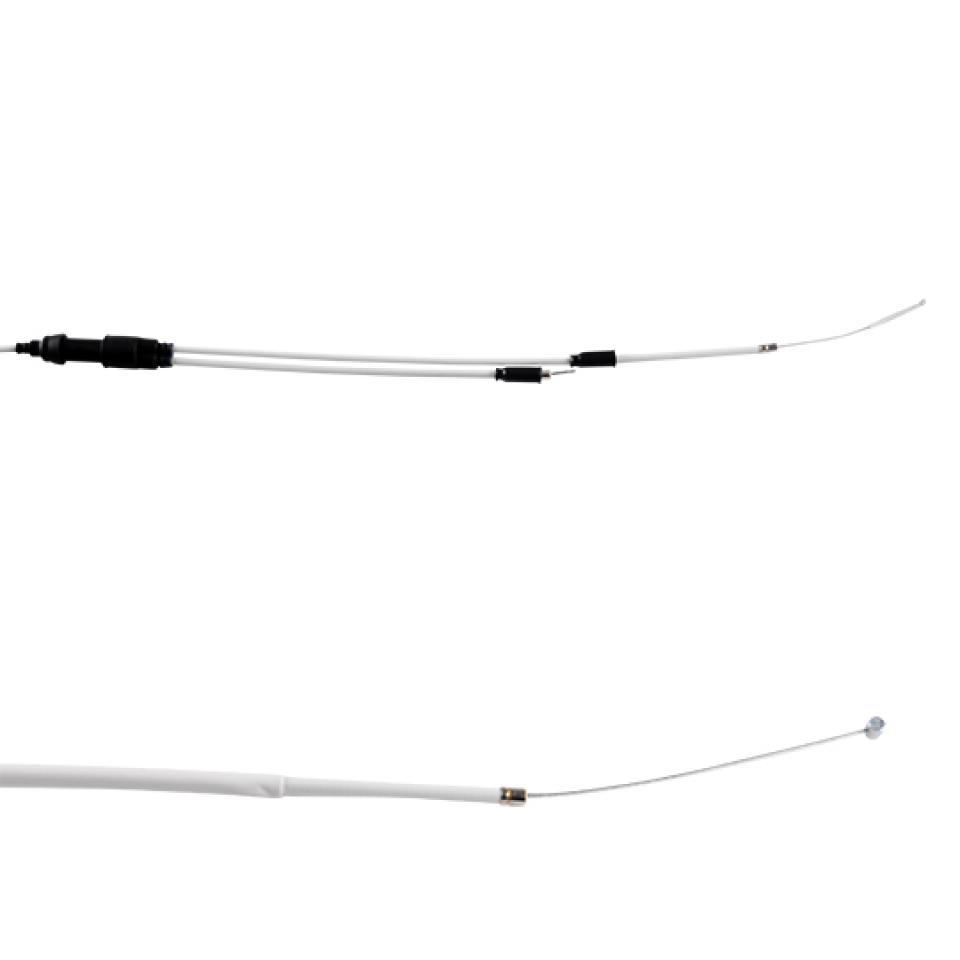 Câble d'accélérateur Doppler pour Moto Beta 50 RR enduro blanc Neuf