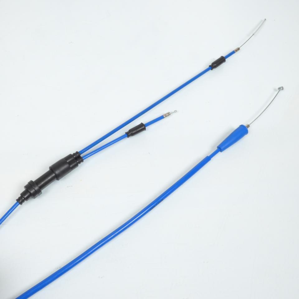 Câble transmission d'accélérateur bleu Doppler pour moto Sherco 50 Sm-R Neuf