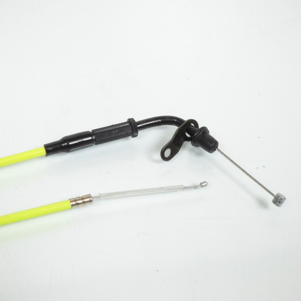 Câble d'accélérateur Doppler pour Scooter MBK 50 Booster 2004 à 2019 287-F6311-10 / jaune fluo Neuf