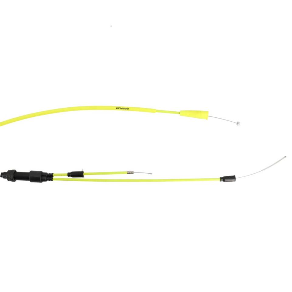 Câble d'accélérateur Doppler pour Moto Sherco 50 SE-R Après 2006 jaune fluo Neuf