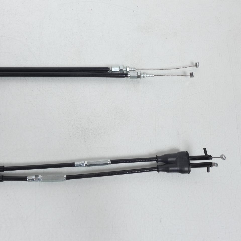 Câble d'accélérateur double 3AS Racing pour moto Kawasaki 250 KXF 108.5 111.5cm