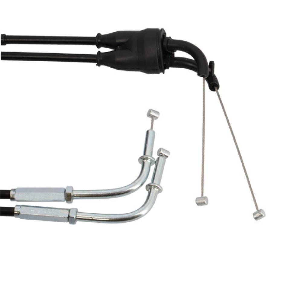 Câble d'accélérateur Teknix pour Moto Kawasaki 900 Zx-9R 1998 à 1999 90cm / 79cm Neuf