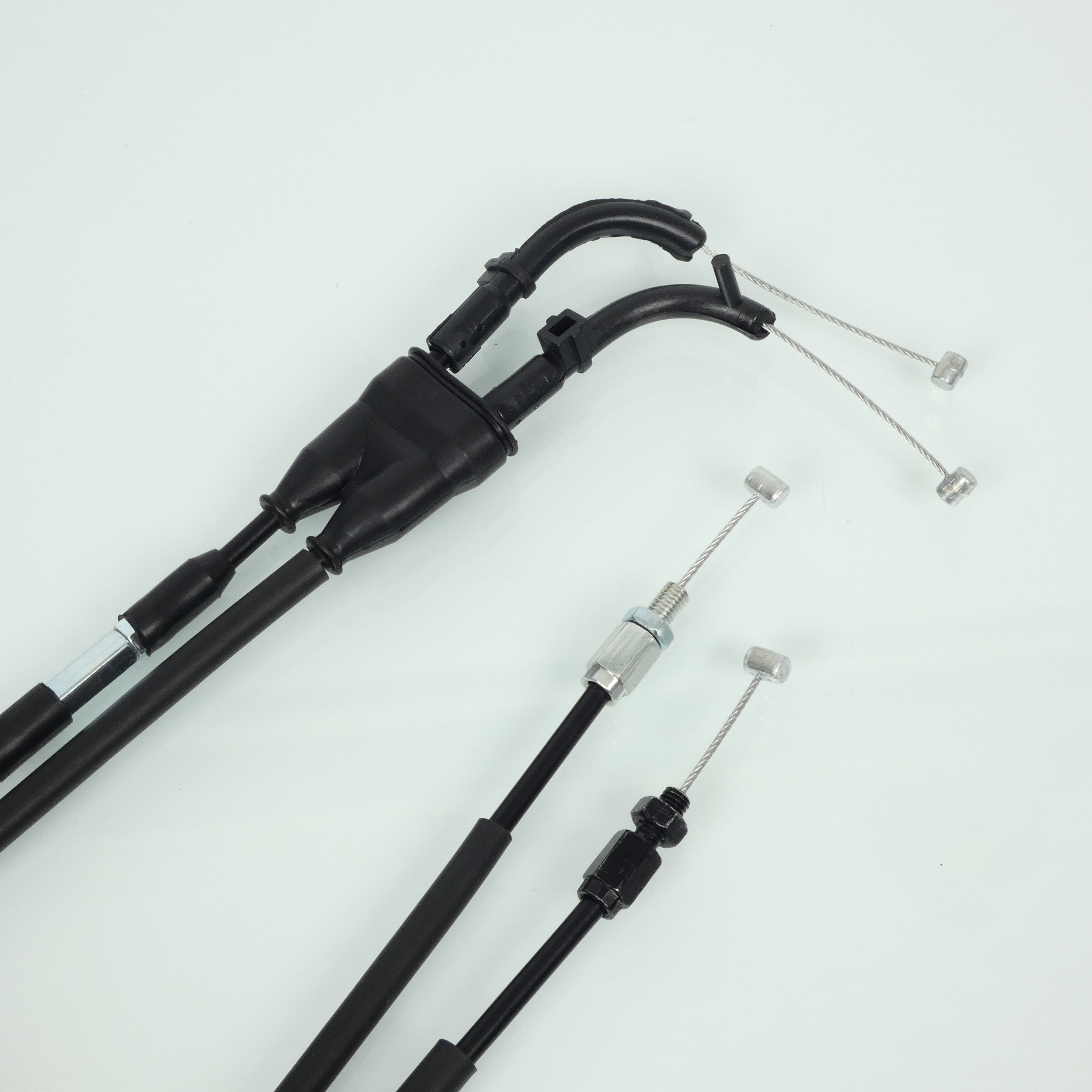 Câble d'accélérateur Teknix pour Moto Yamaha 1000 FZ1 N 2006 à 2015 84cm / 74cm Neuf