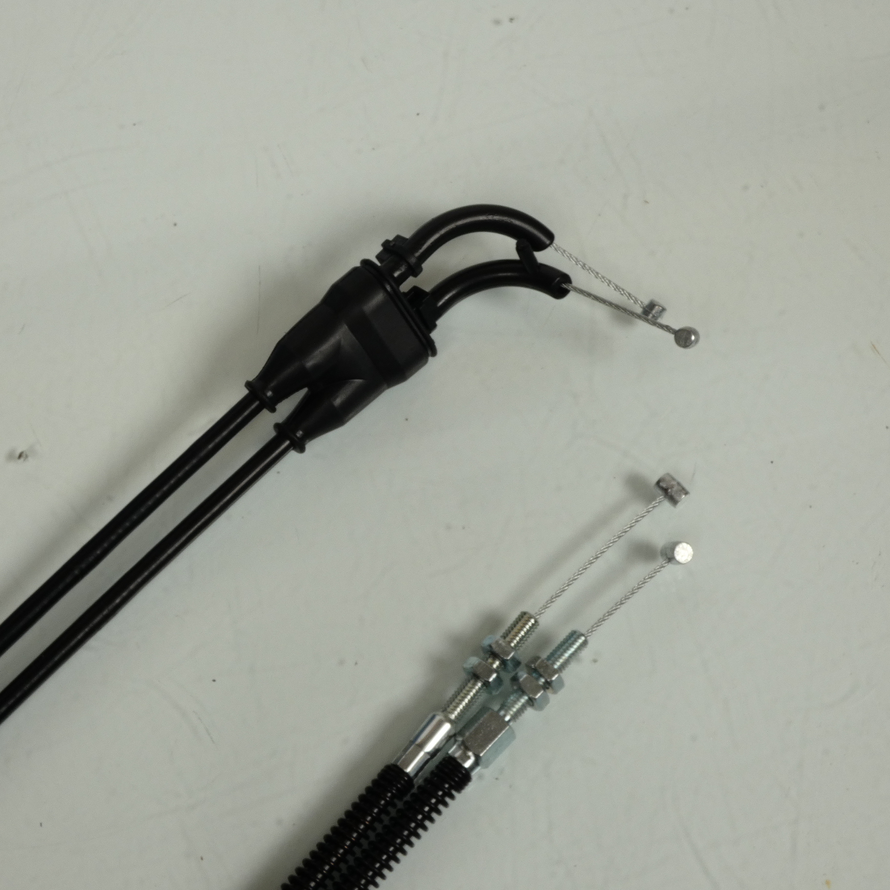 Câble d'accélérateur Teknix pour Moto Yamaha 600 Tt S 1993 à 1997 102cm / 95cm Neuf