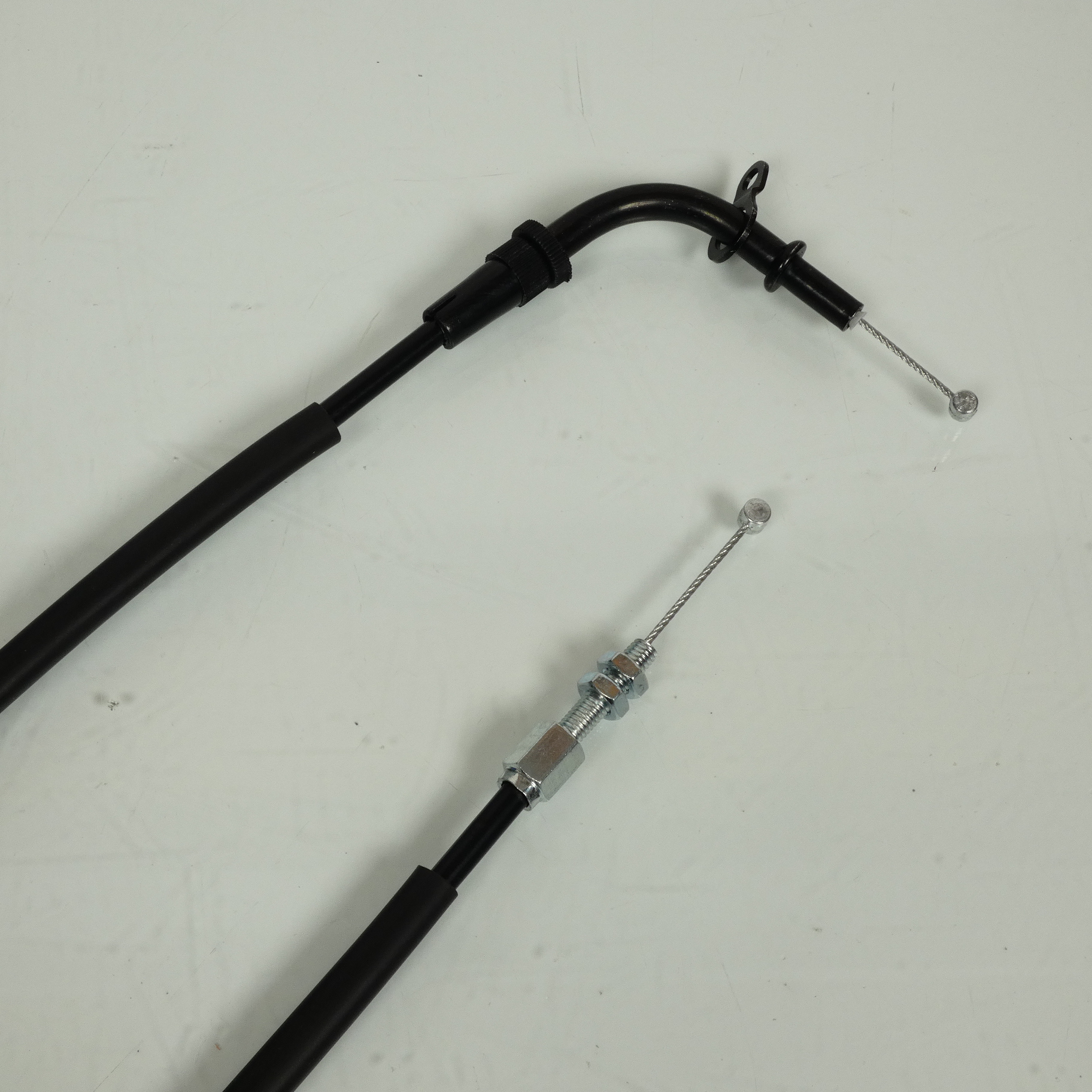 Câble d'accélérateur Teknix pour Moto Suzuki 750 GSX Inazuma 1998 à 2003 95cm / 87cm Neuf