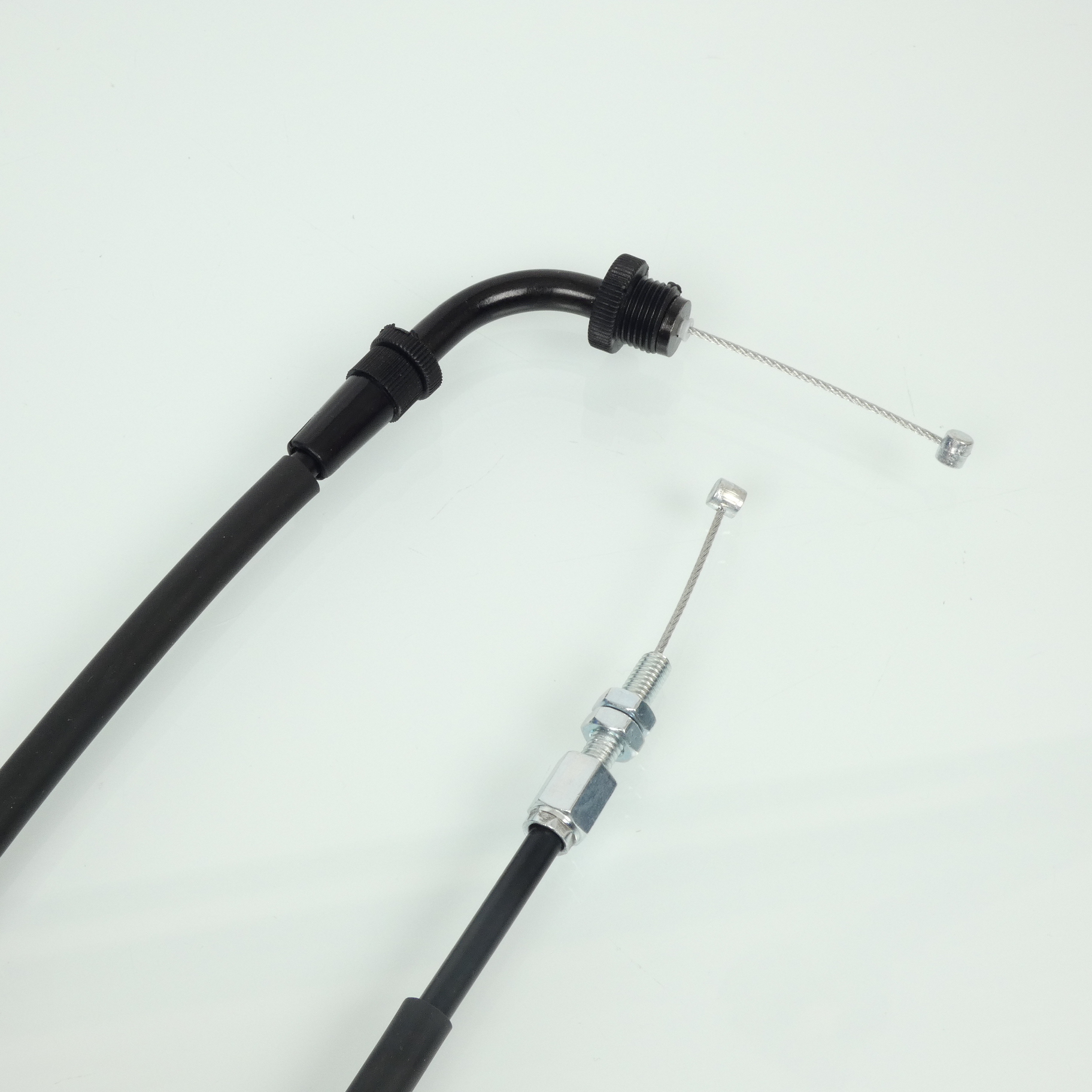 Câble d'accélérateur Teknix pour Moto Suzuki 750 GSX Inazuma 1998 à 2003 97cm / 87cm Neuf