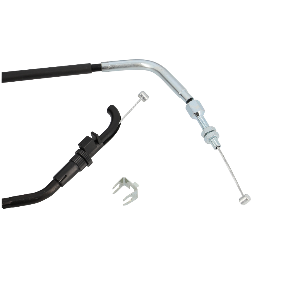 Câble d'accélérateur Teknix pour Moto Triumph 900 Trident 1992 à 1998 98cm / 84cm Neuf