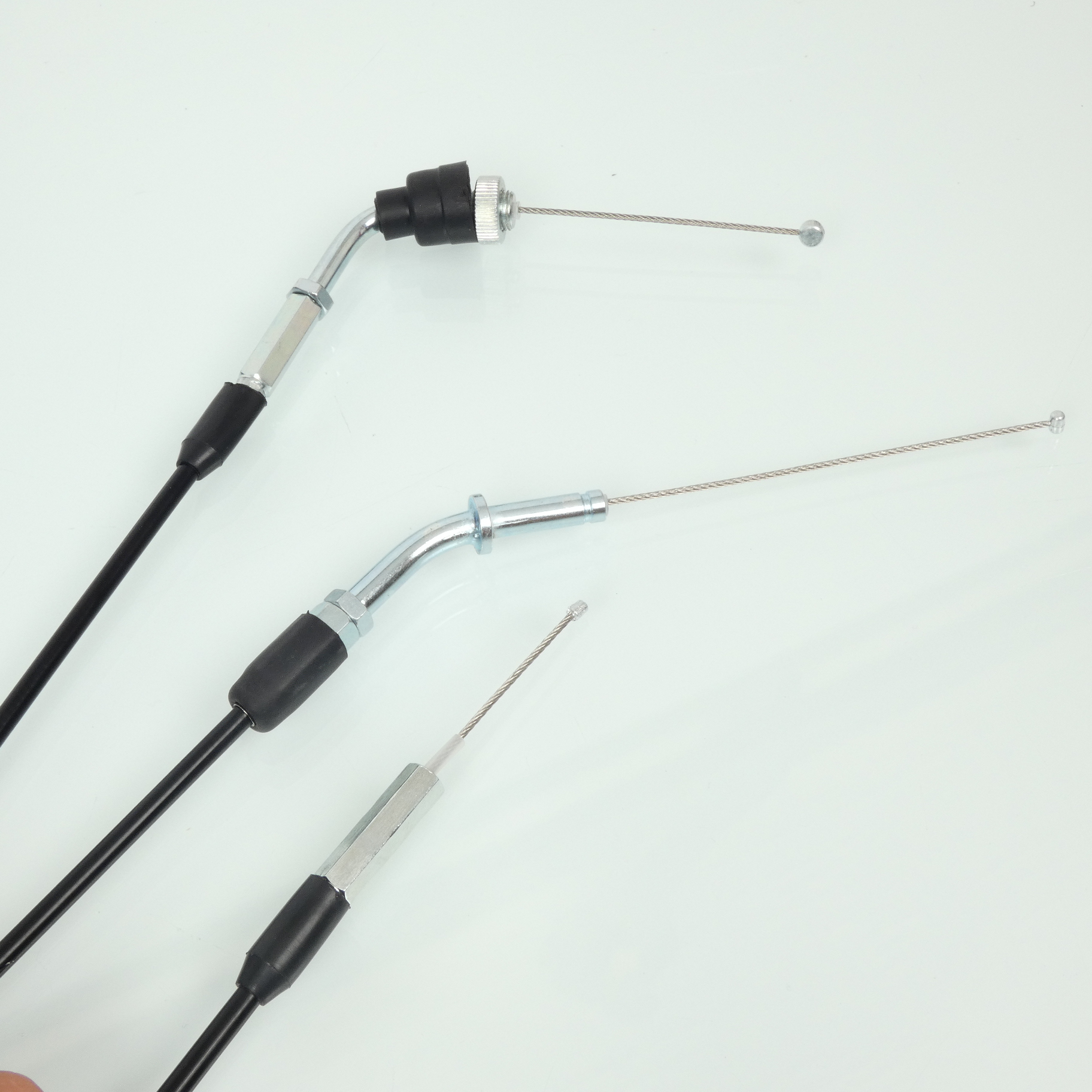Câble d'accélérateur Teknix pour Moto Yamaha 125 DT 1978 à 1979 Neuf
