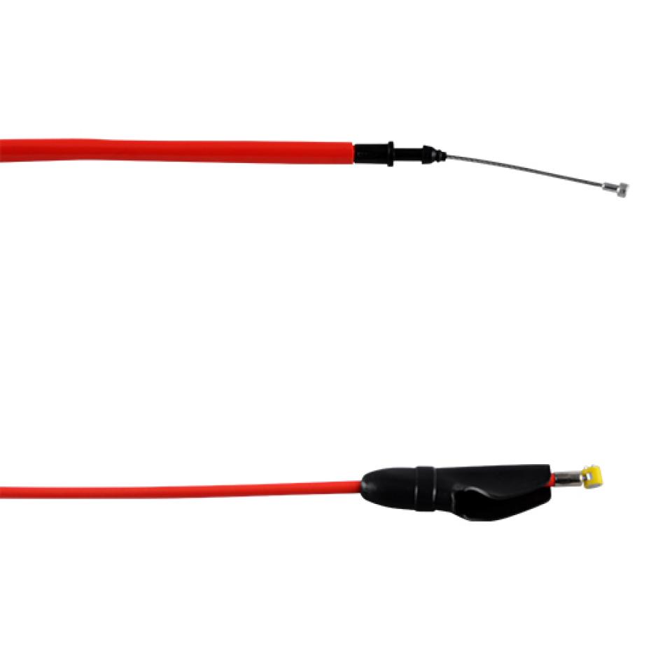 Câble embrayage rouge fluo Doppler pour moto Derbi 50 Senda Sm X-Treme 2006-2012