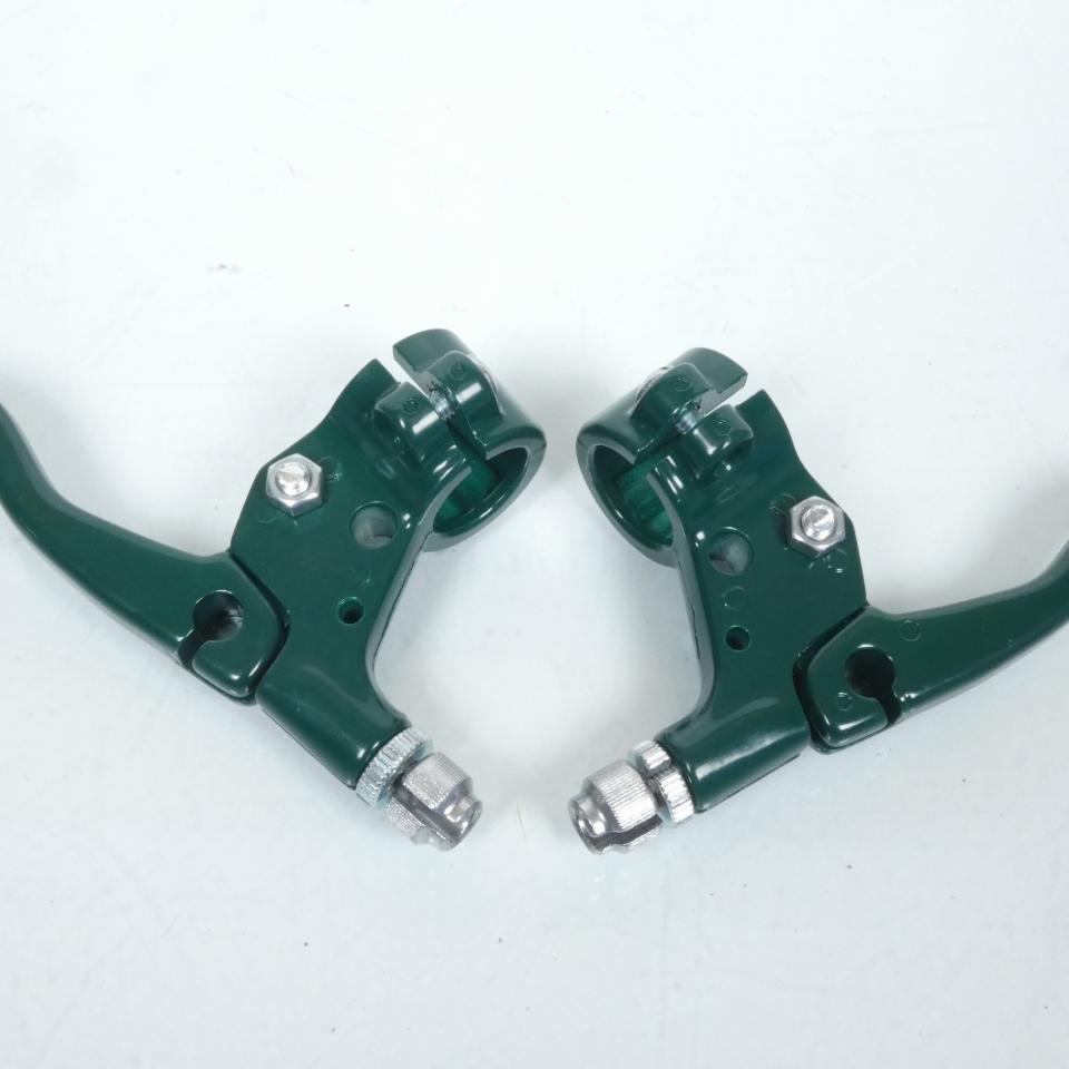 Kit poignée mini Targa vert foncé kaki cocotte/levier Lusito pour mobylette
