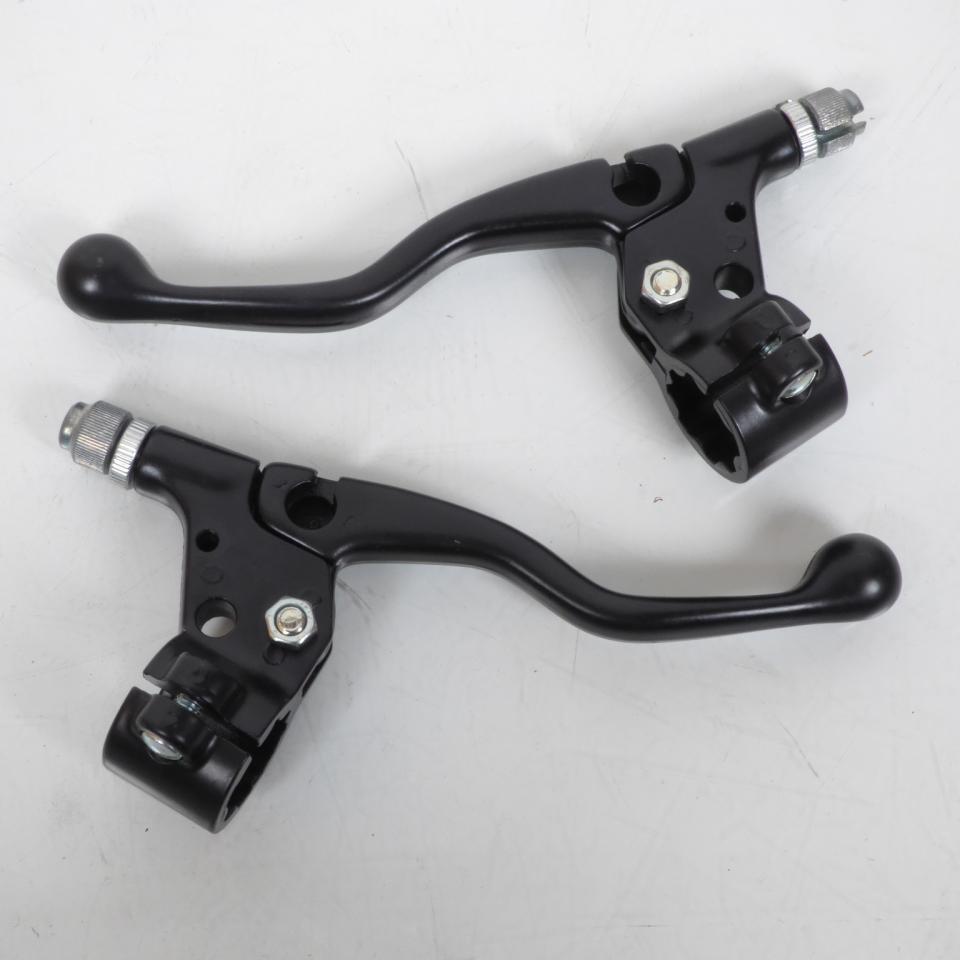 Cocotte droite Lusito pour moto 50 métal noir levier court Neuf