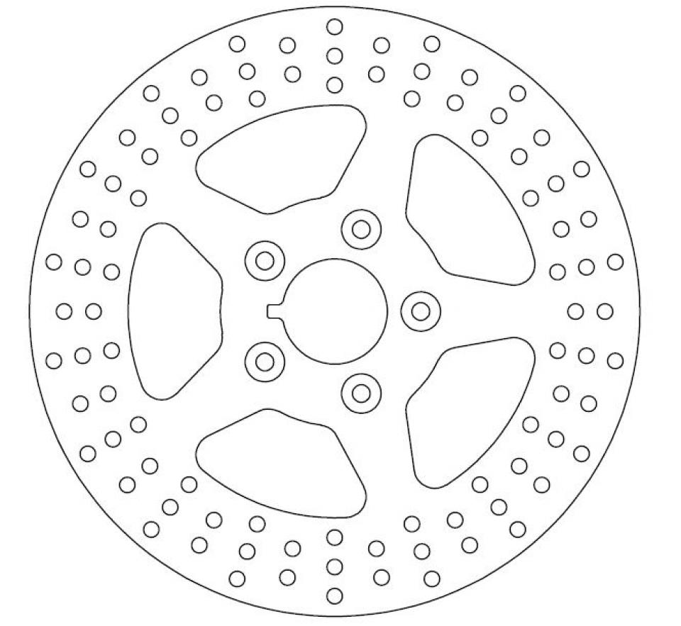 Disque de frein avant Ferodo pour Moto Harley Davidson 1200 XLCX Roadster Sportster 2016 à 2020 AVG / AVD Neuf