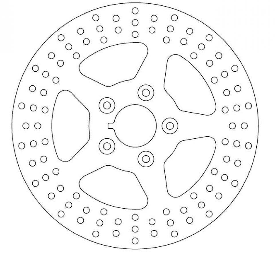 Disque de frein avant Ferodo pour Moto Harley Davidson 1200 XLCX Roadster Sportster 2016 à 2020 AVG / AVD Neuf