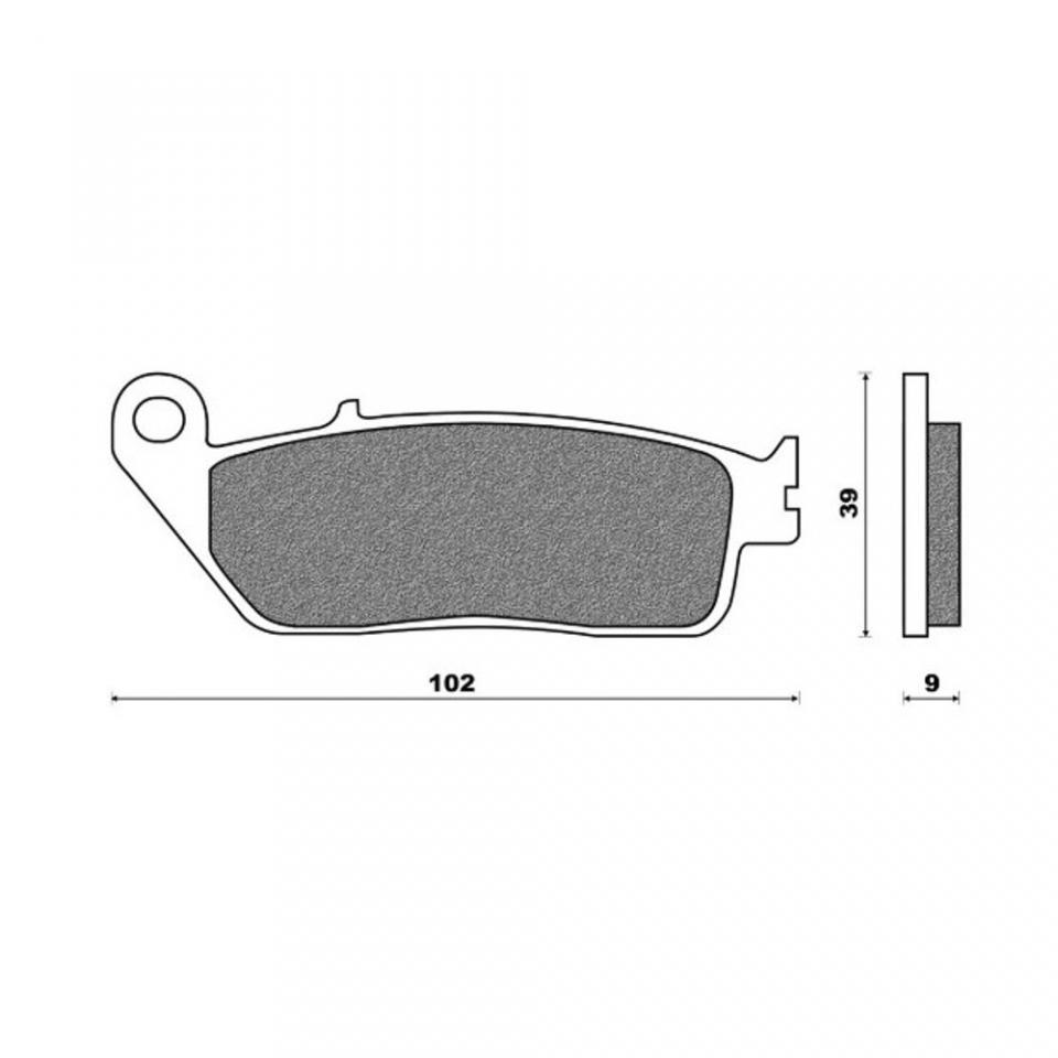 Kit disque de frein avant One pour scooter Kymco 300 Downtown I 2010 à 2011 Neuf