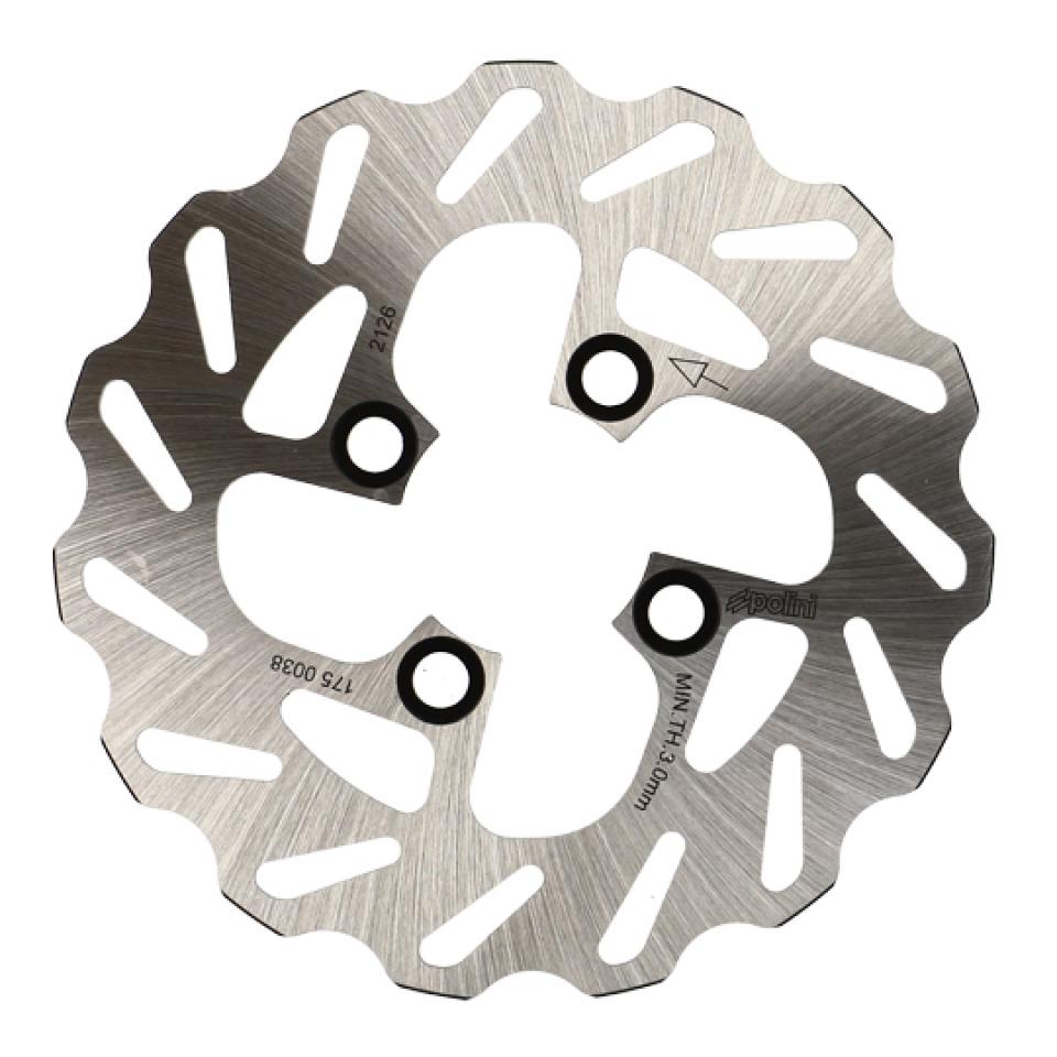 Disque de frein avant Polini pour Scooter MBK 50 Booster 2004 à 2019 Ø180mm / 175.0038 Neuf