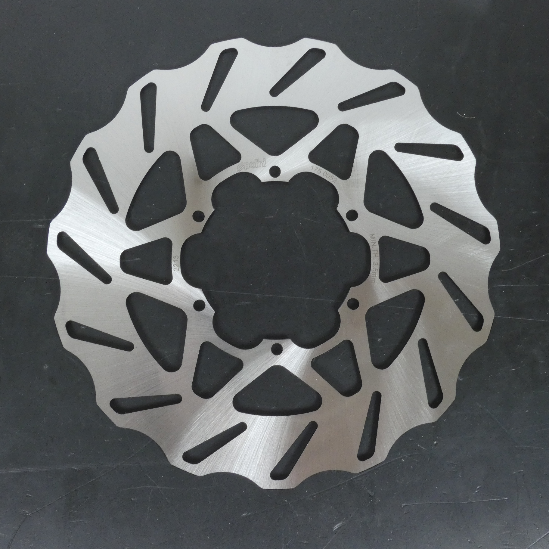 Disque de frein avant Polini pour Moto Sachs 50 Mad Ass 2004 à 2009 Neuf